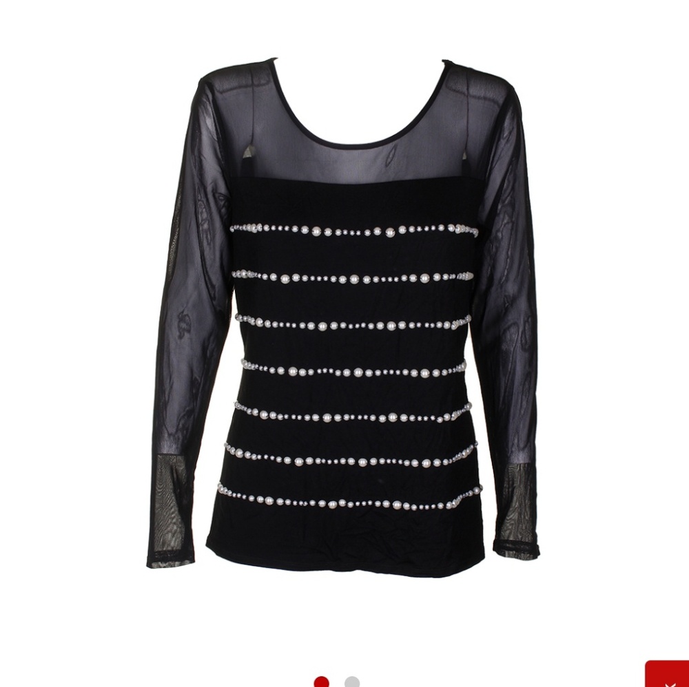 NEW INC BLACK TOP SIZE M